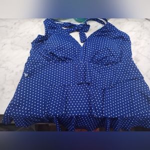 Kim Rodgers Full Length Halter Bathing Suit Top